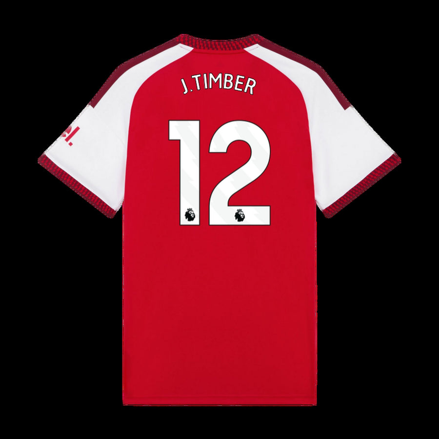 Arsenal Home Jersey 2026/27 - J.Timber #12