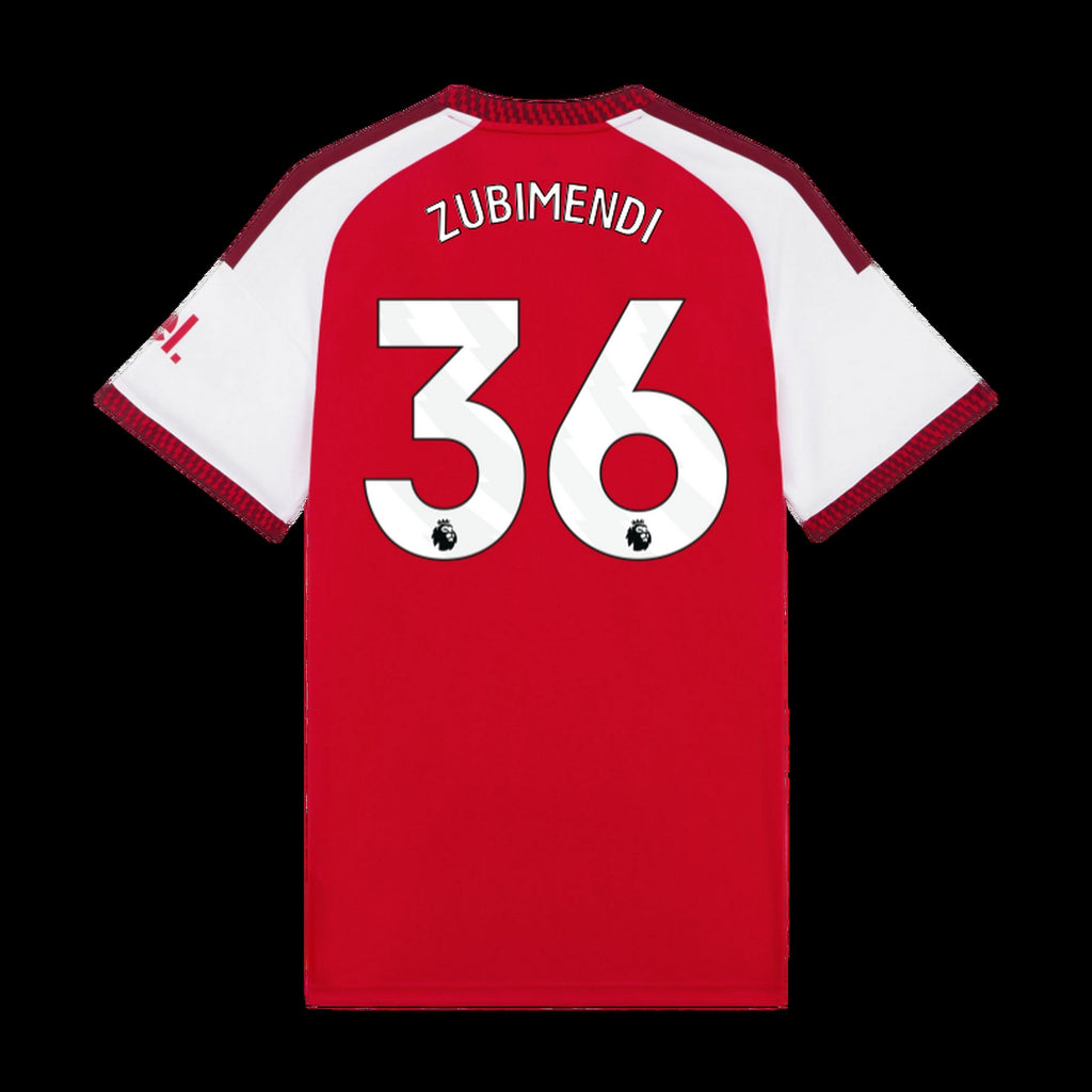 Arsenal Home Jersey 2026/27 - Zubimendi #36