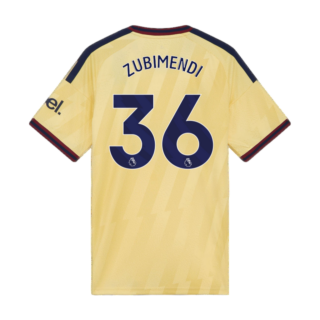 Arsenal Third Jersey 2026/27 - Zubimendi #36