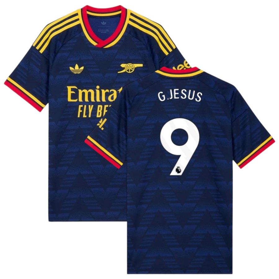 Gabriel Jesus Arsenal FC Away Jersey 2026/27
