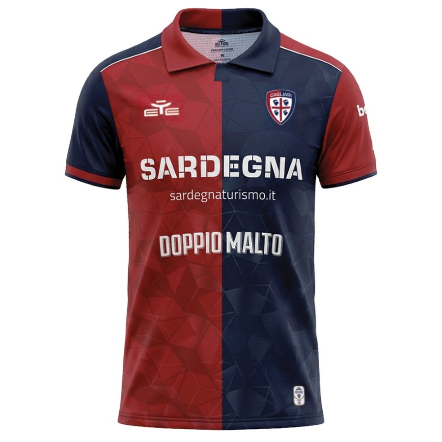 Cagliari Home Jersey 2026/2027 - front, ghost mannequin, white background