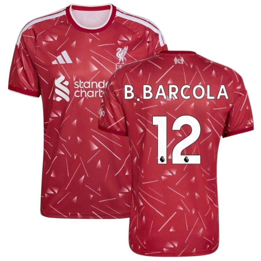 Barcola Liverpool FC Home Jersey 2026/27