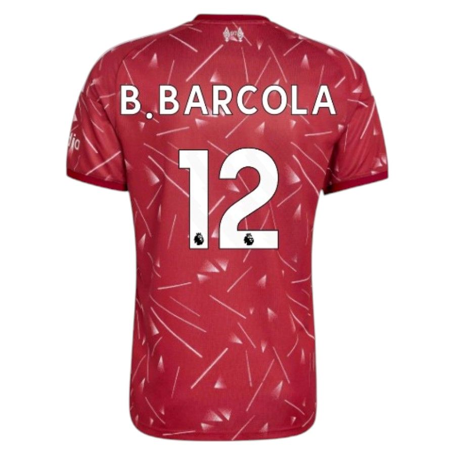 Barcola Liverpool FC Home Jersey 2026/27