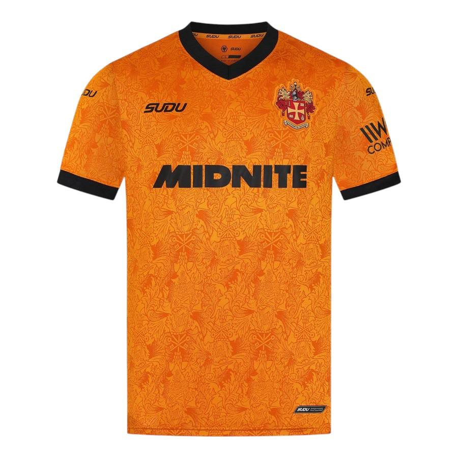Wolverhampton Wanderers Home Jersey 2026/2027 - ghost mannequin, white background