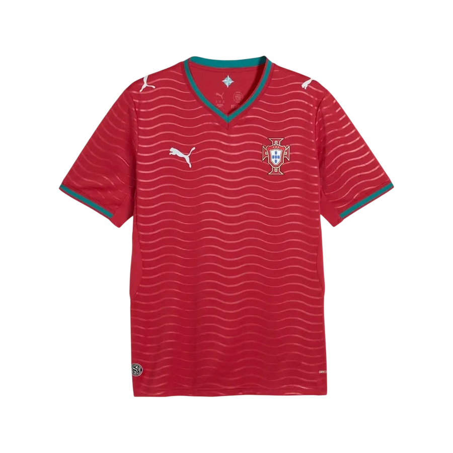 Portugal National Team Home Jersey 2025/26 – red retro football jersey front view