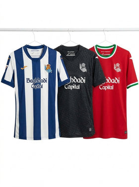 Real Sociedad 2026/27 Kit Completo – Local, Visitante y Tercera