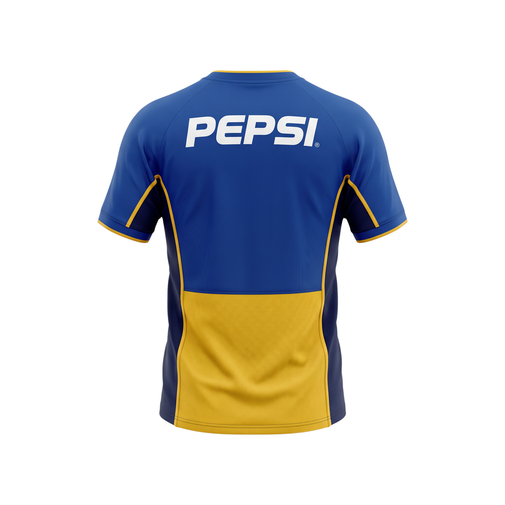 Boca Juniors 2002 Home Jersey Retro