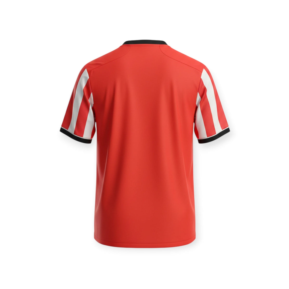 Back view of the Archive Football Athletic Club Bilbao 2026/2027 home jersey in red and white polyester.