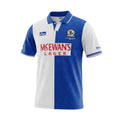 Archive Football Blackburn Rovers 1994/95 retro home jersey in blue and white with embroidered crest and sponsor logo