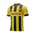 Archive Football Borussia Dortmund 2012/13 home retro jersey in yellow and black with embroidered club crest