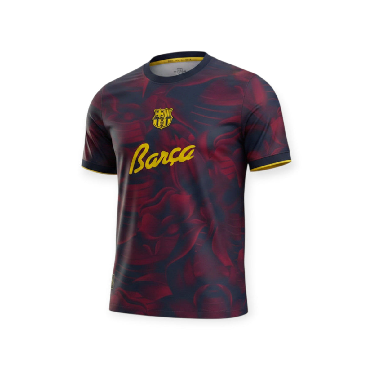 Camiseta de fútbol Archive Football FC Barcelona edición especial 2026/2027 en tonos granate y azul con detalles dorados