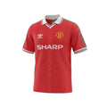 Camiseta retro de local del Manchester United 1990/92 de Archive Football en color rojo con detalles blancos