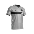 Camiseta retro de visitante Archive Football del Newcastle United 1985/88 en color gris con detalles en negro