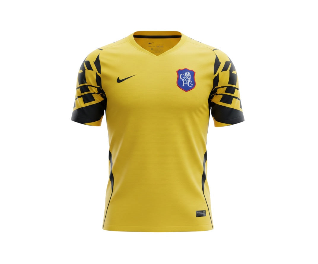 Archive Football Chelsea 2026/2027 special edition yellow and black breathable polyester football jersey