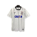Archive Football Corinthians 2012 white retro soccer jersey with embroidered crest and sponsor logos