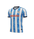 Archive Football Coventry City 2026/2027 home jersey featuring blue and white striped pattern and team emblem.