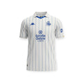Archive Football Deportivo de La Coruña 2026/2027 retro jersey in white with blue pinstripes and team emblem