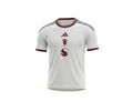 Archive Football Manchester United 2026/2027 third jersey in white with maroon accents and subtle floral pattern.