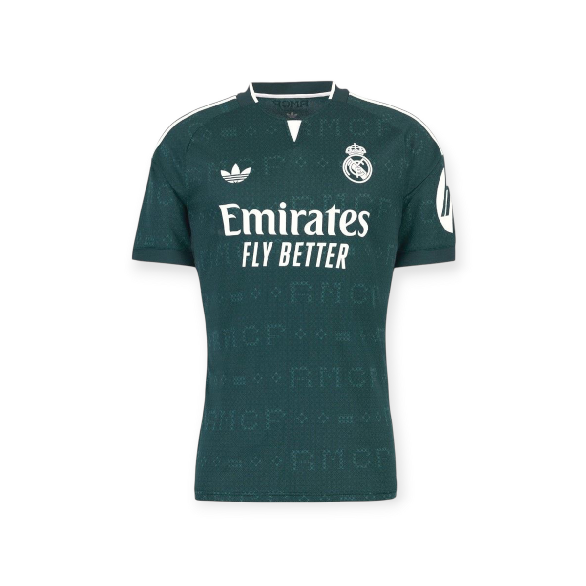 Archive Football Real Madrid 2026/27 away jersey in dark green with white accents and team emblem