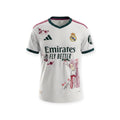 Archive Football Real Madrid 2026-2027 home jersey in white with cherry blossom graphic and embroidered team emblem