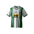 Archive Football Werder Bremen 1996/97 home retro jersey in white and green with embroidered crest and sponsor logo