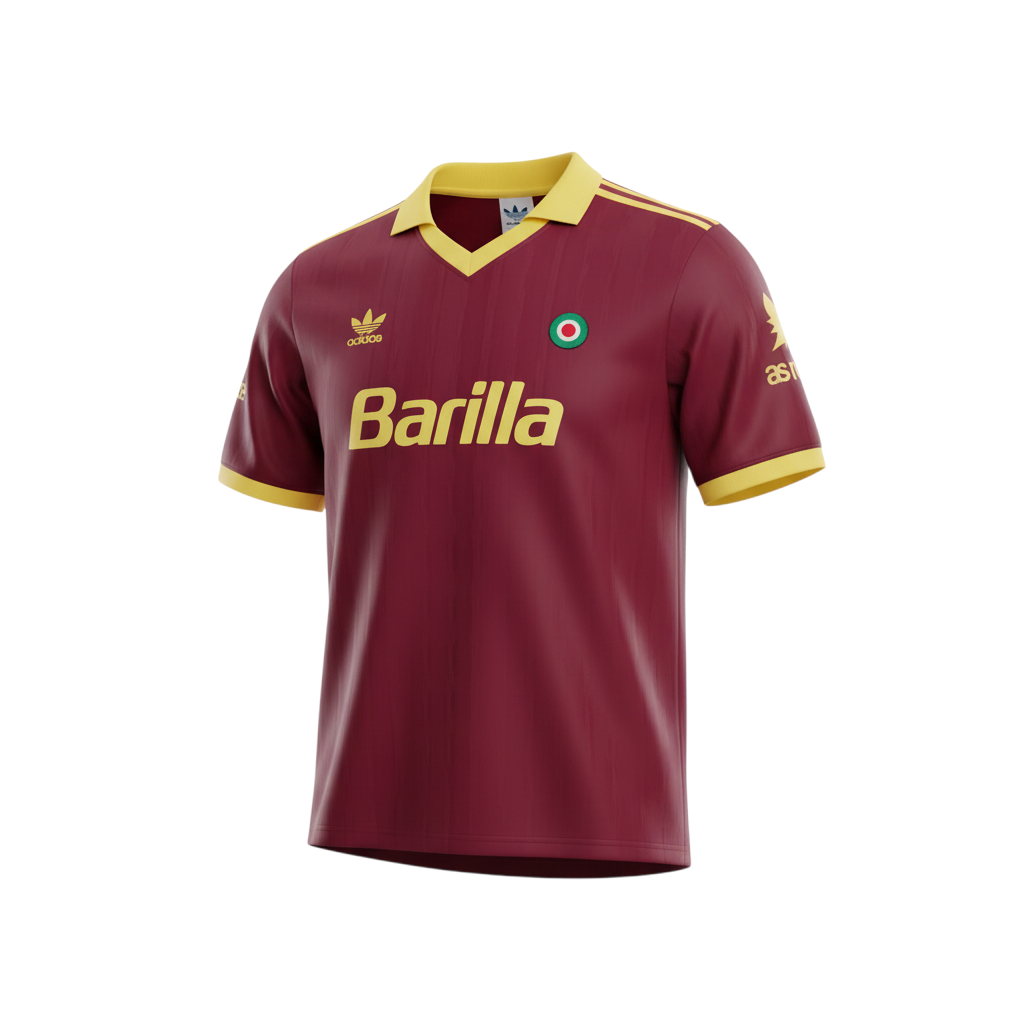 Roma 1991/92 Home Jersey Retro