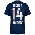 PSG Doué Home Kit 2025/26 (Ligue 1) – retro football jersey front view