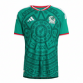 Mexico National Team Home Jersey 2025/26 – geometric and green retro football jersey front view