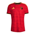 Belgium National Team Home Jersey 2025/26 – red retro football jersey front view