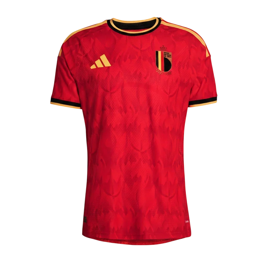 Belgium National Team Home Jersey 2025/26 – red retro football jersey front view