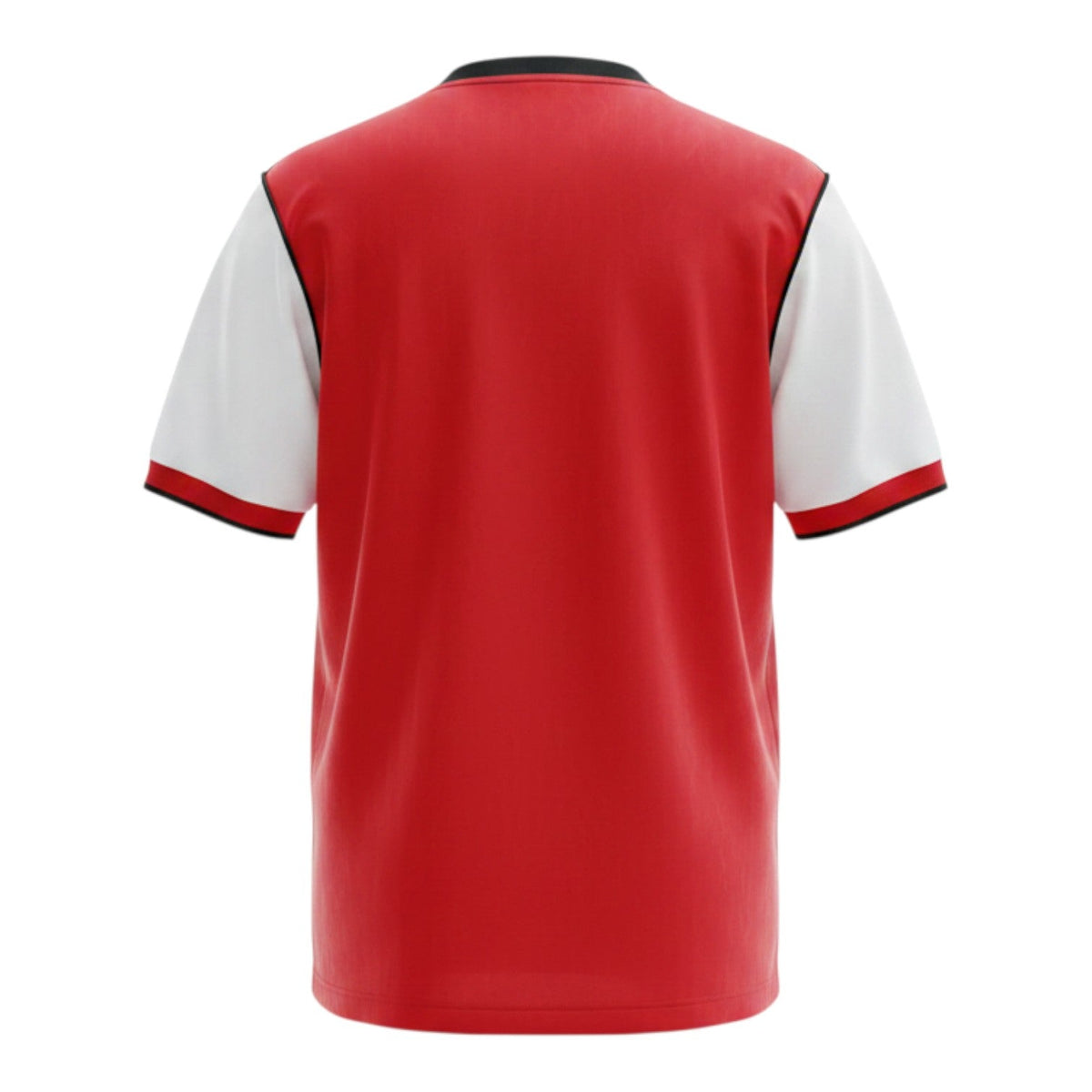 Hinchas Sportswear Store Arsenal 1982 retro home jersey in red with white sleeves and red cuffs. Features vintage AFC crest.