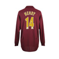 Hinchas Sportswear Store Arsenal retro 2005/06 long sleeve home shirt with Henry 14 on back.