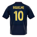 Hinchas Sportswear Store dark blue Barcelona 2002-03 away jersey with Riquelme 10 on the back.