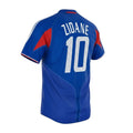 Hinchas Sportswear Store France Zidane Euro 2004 retro jersey, blue with red and white accents, number 10 on back.