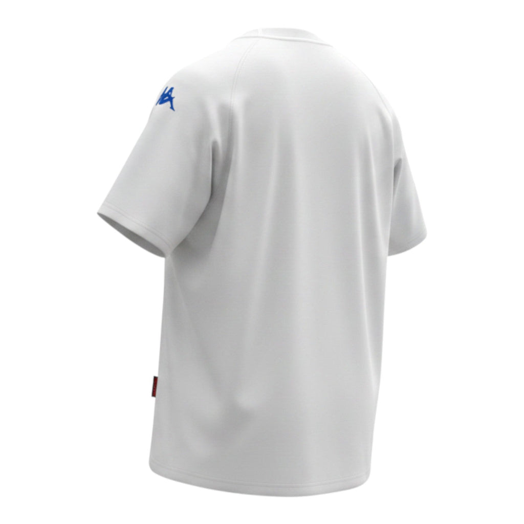Hinchas Sportswear Store white Italy Euro 2000 Kappa away jersey with blue and gold shoulder tape and FIGC crest.