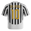 Hinchas Sportswear Store Alessandro Del Piero Juventus 2003-2004 retro jersey, black and white stripes, number 10 on back.