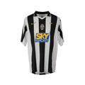Hinchas Sportswear Store Juventus 2004-05 retro black and white Nike football jersey with Sky Sport sponsor.