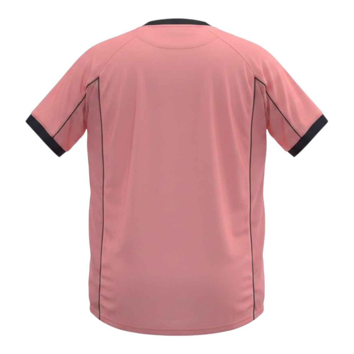 Hinchas Sportswear Store Juventus FC 1997/98 retro pink Kappa third jersey with black collar and side panels.