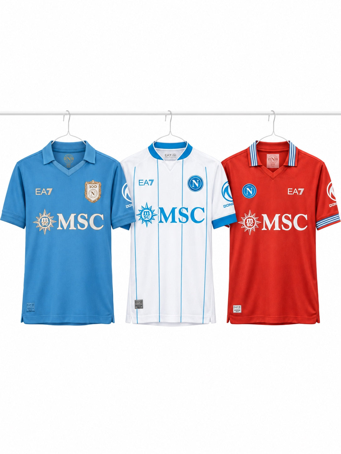 Napoli 2026/27 Complete Kit – Home, Away & Third Jersey Set
