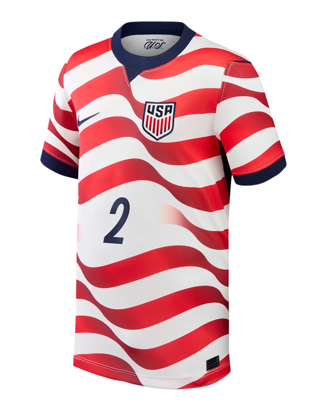 USA 2026 Home Jersey #2 Dest