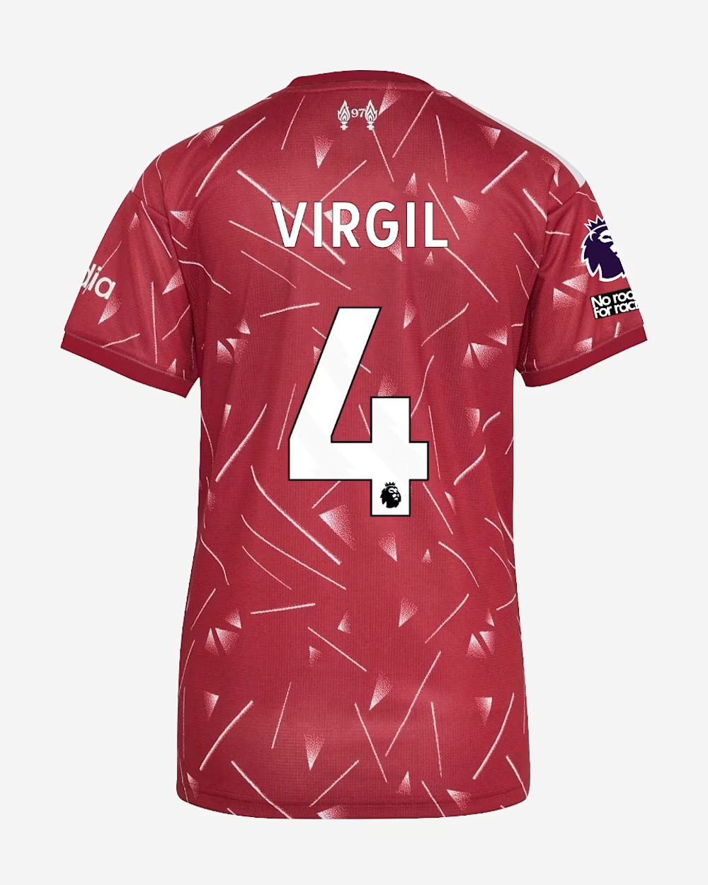 Liverpool FC Home Jersey 2026/27 Virgil van Dijk #4 Back View