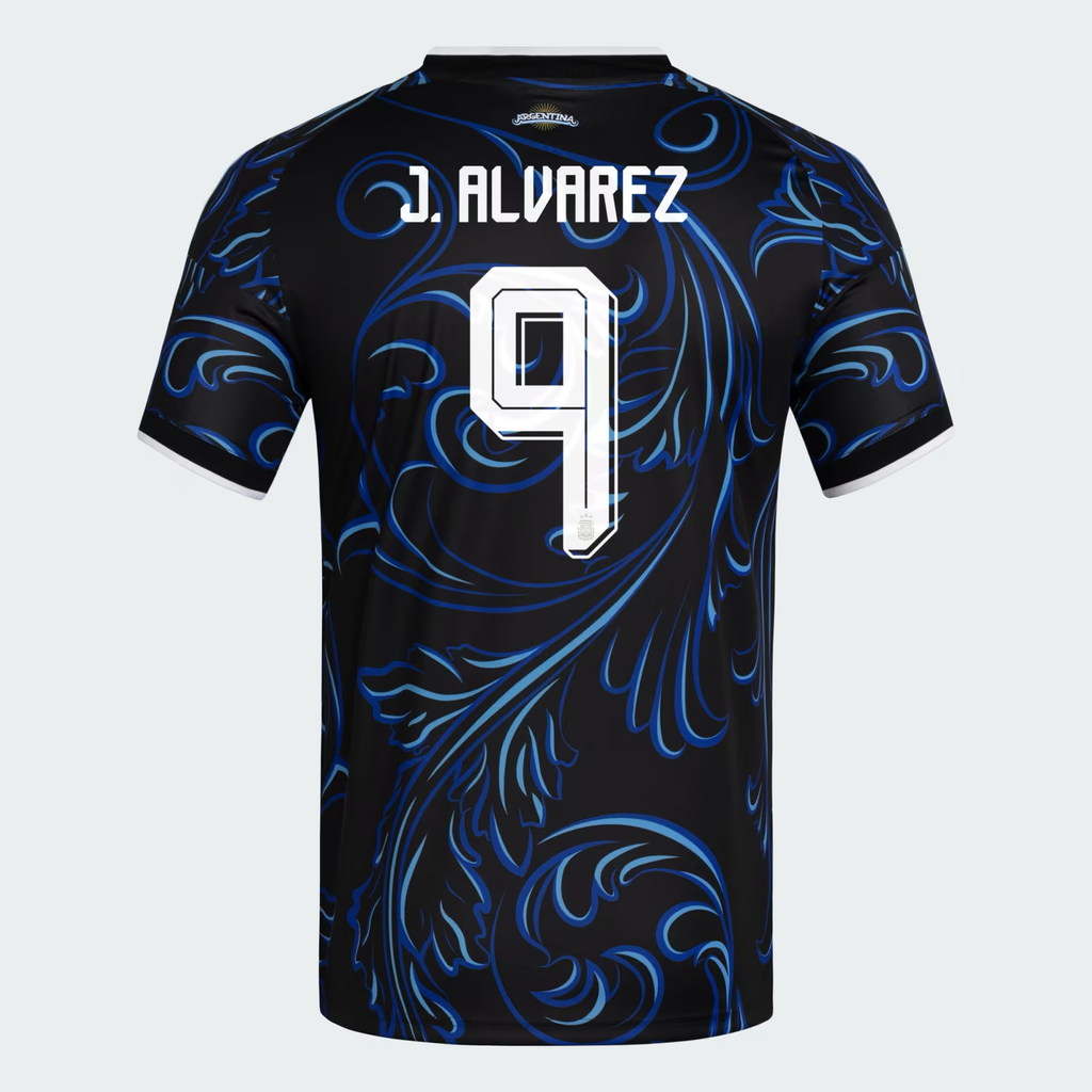 Argentina Away Jersey 2026 | #9 J. Álvarez