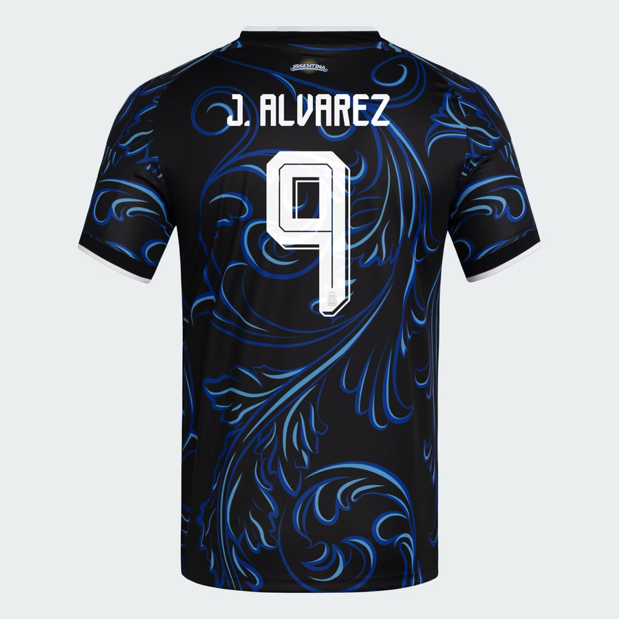 Argentina Camiseta Visitante 2026 | #9 J. Álvarez
