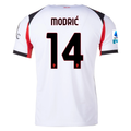 AC Milan Modrić Away Jersey 2025/26 (Serie A Player version) – white retro football jersey front view