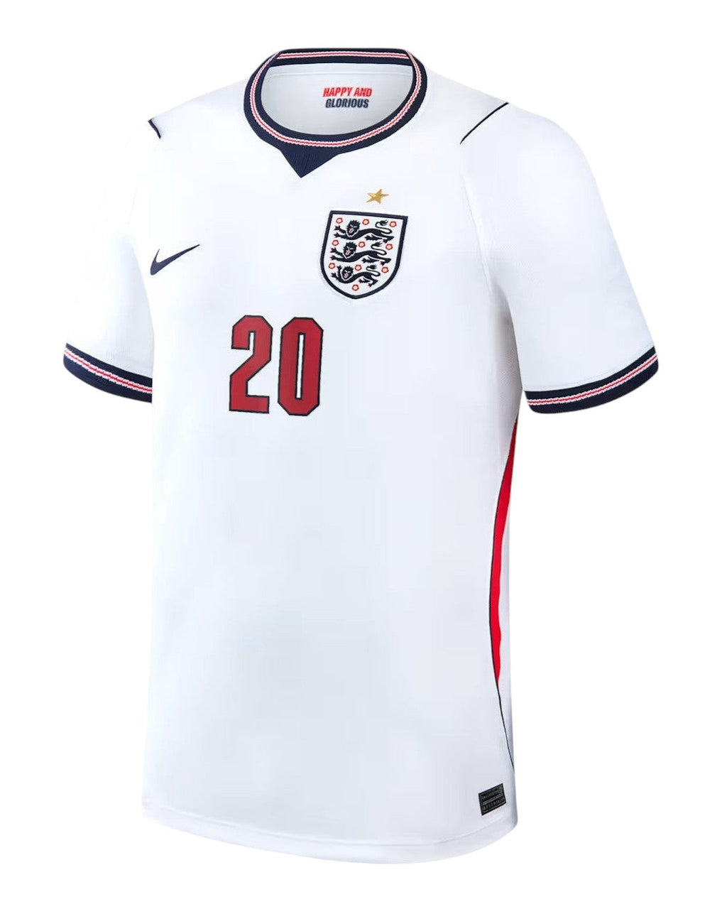 England 2026 Home Jersey #20 Palmer