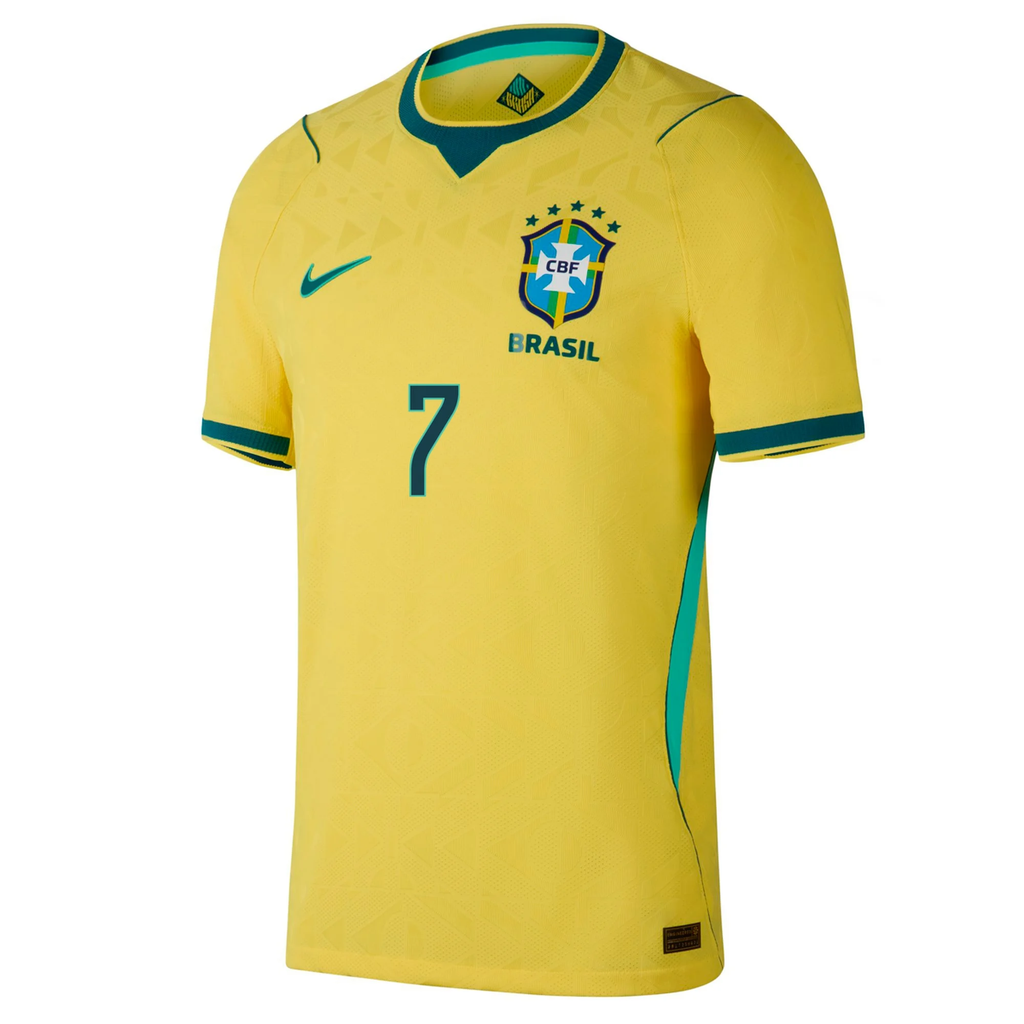 Brazil Home Jersey 2026 | #7 Vini Jr.