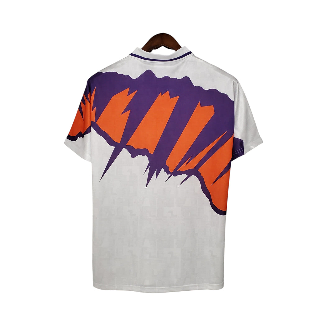 Scotland Away Jersey 1991 - White Purple & Orange Retro