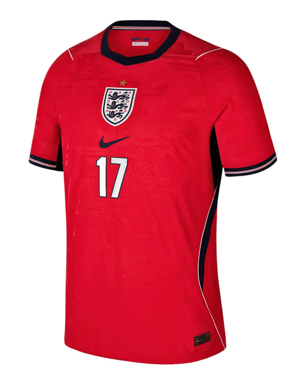 England 2026 Away Jersey #17 Foden