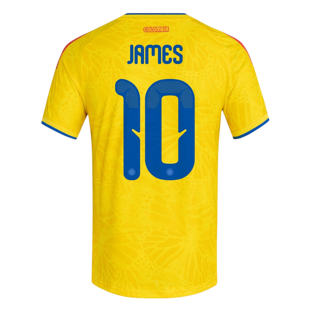 Colombia Home Jersey 2026 - James Rodríguez #10