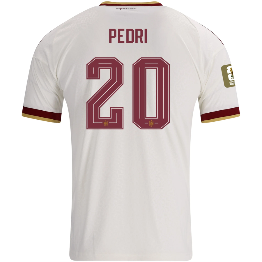 Spain Camiseta Visitante 2026 | #20 Pedri